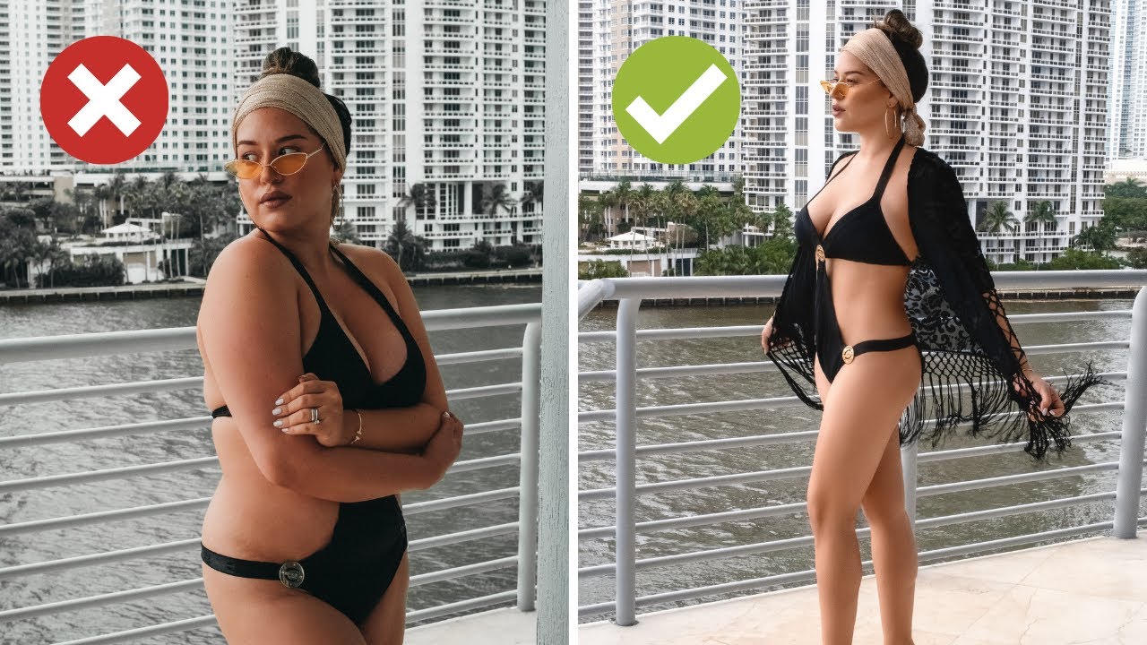 How to pose in a bikini for instagram. 20 poses. ALL BODY TYPES 🔥