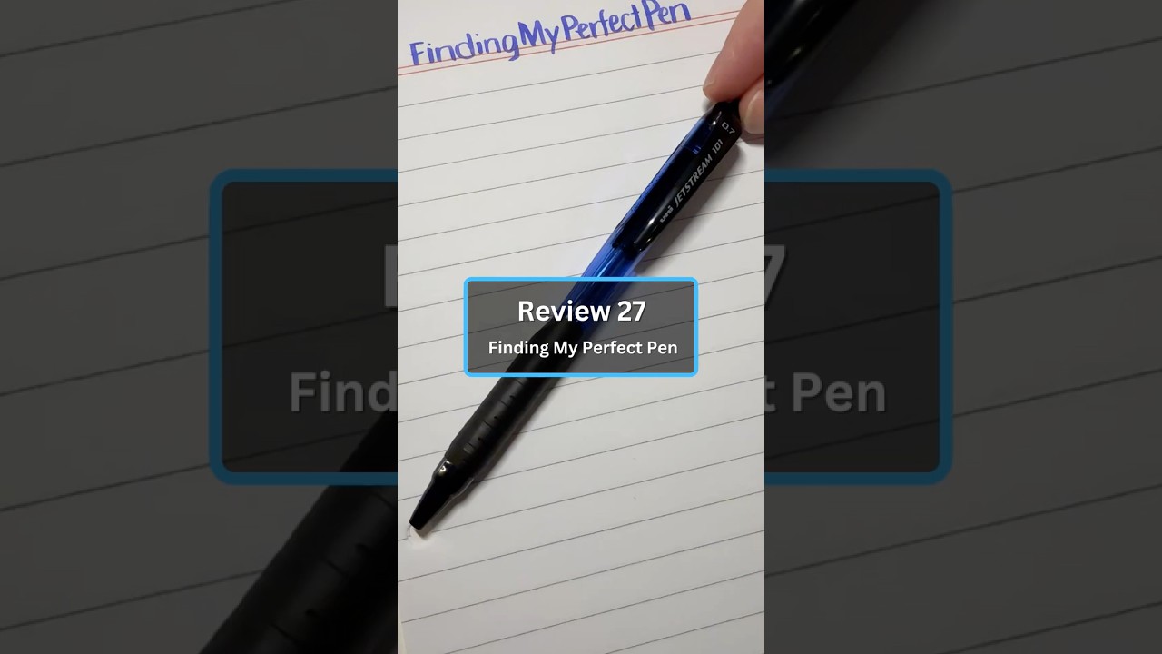 Uni jetstream 101 Review 🖋️