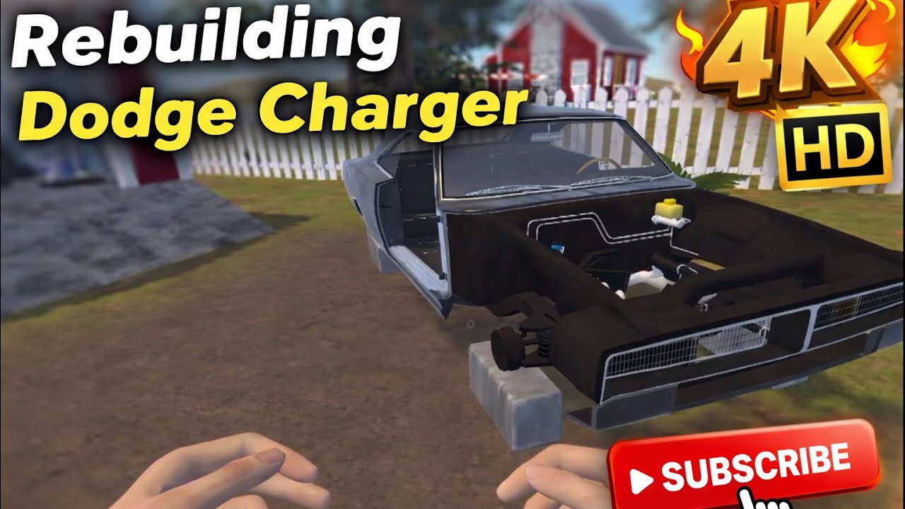 Rebuilding Dodge Charger || Modified Charger #rebuild #gaming #forza #gta #gta5 @GameFusionWorld-l9v