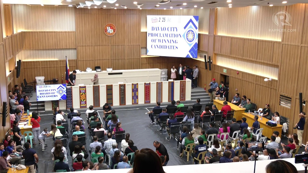 LIVE: Dutertes set to be proclaimed as runaway winners in Davao City