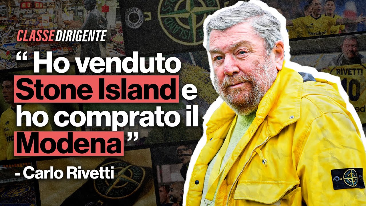 Guardiola, gli hooligans e il MODENA - RIVETTI da Stone Island al calcio | Classe Dirigente
