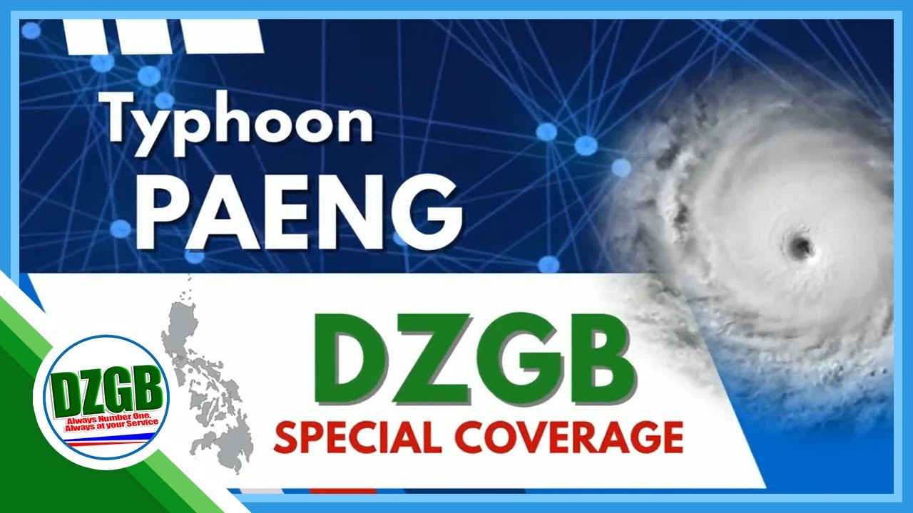 Special Coverage: Tropical Storm Paeng | Oct. 28, 2022