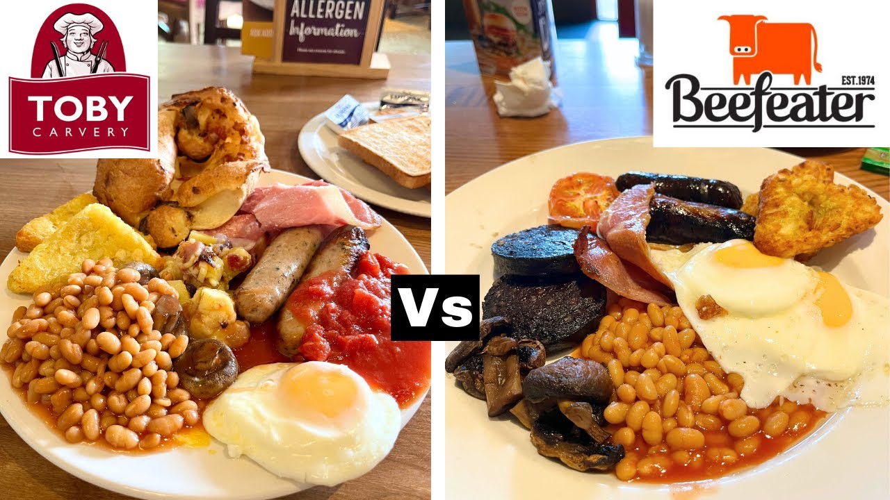 Toby Carvery Breakfast Vs Beefeater Breakfast - Who Wins?