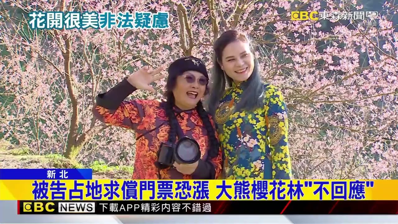 大熊櫻花林爆「違法占地」！ 判拆鐵門 賠地主5萬@newsebc