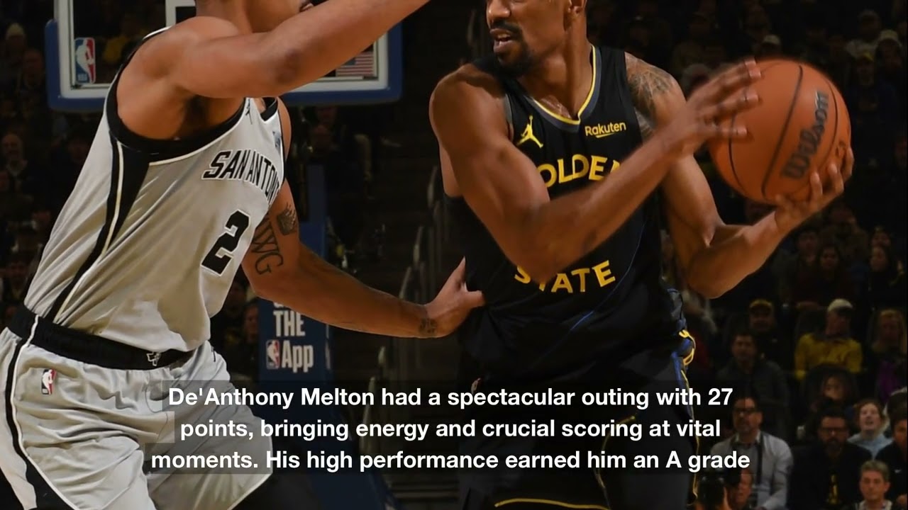 Warriors vs  Wizards Player Performance Breakdown