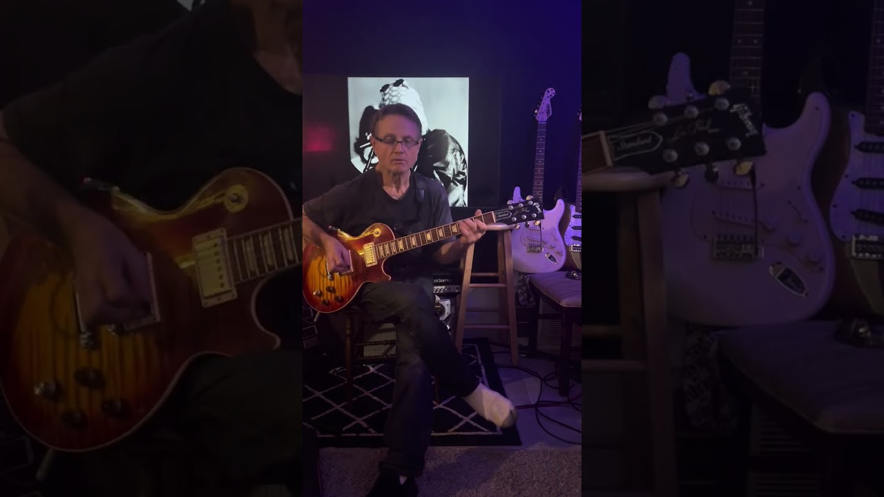 groove based improv–on a song I wrote in the 80s, simple blues rock riff-“killer tone,”admit it🎸⚔️