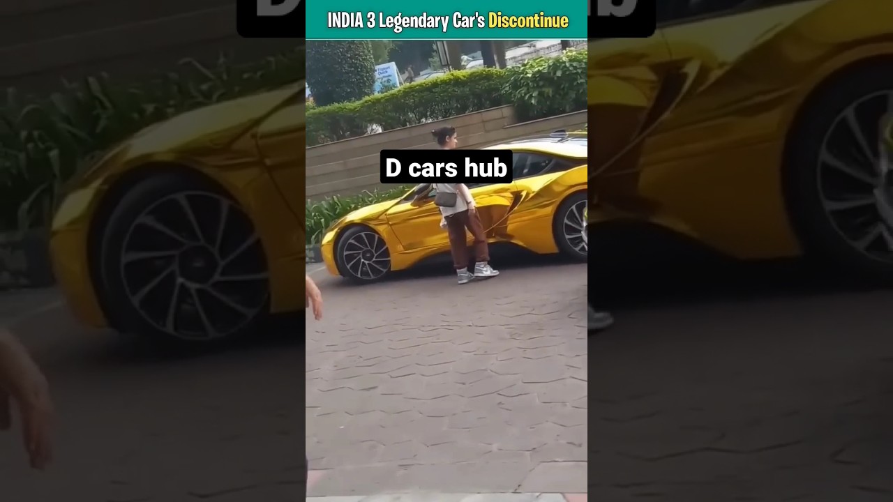 india's 3 legendary cars discontinued 😱 #shortsfeed #shorts #viral #dcarshub