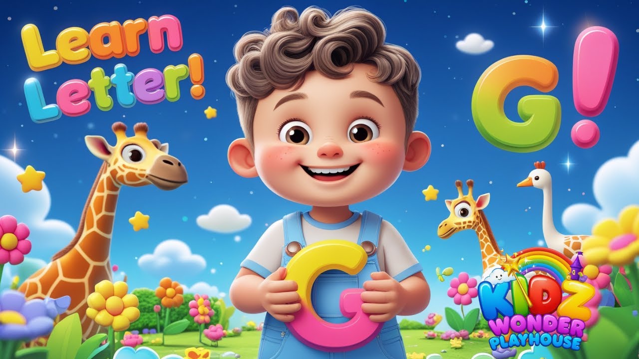Learn Letter G Song for Kids | Letter G Song for Toddlers |Fun Alphabet and Phonics Learning