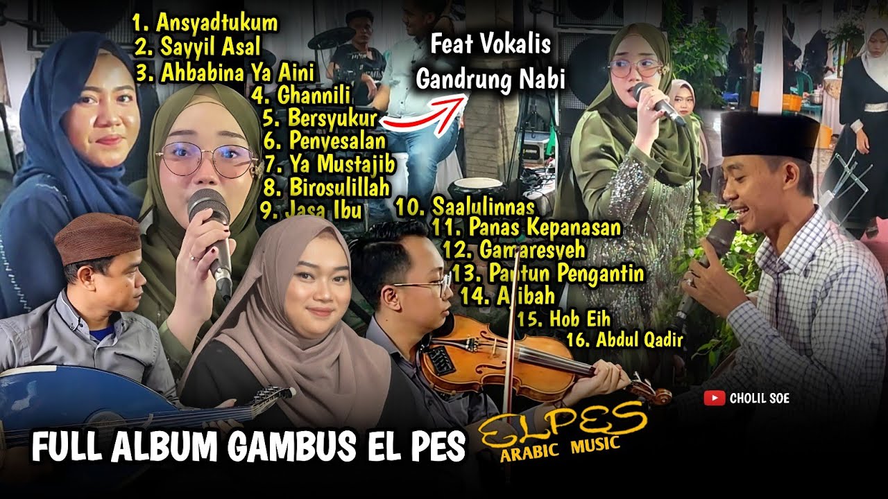 Full Album Gambus El Pes Feat Filda Azatil Isma & Vokalis Gandrung Nabi 