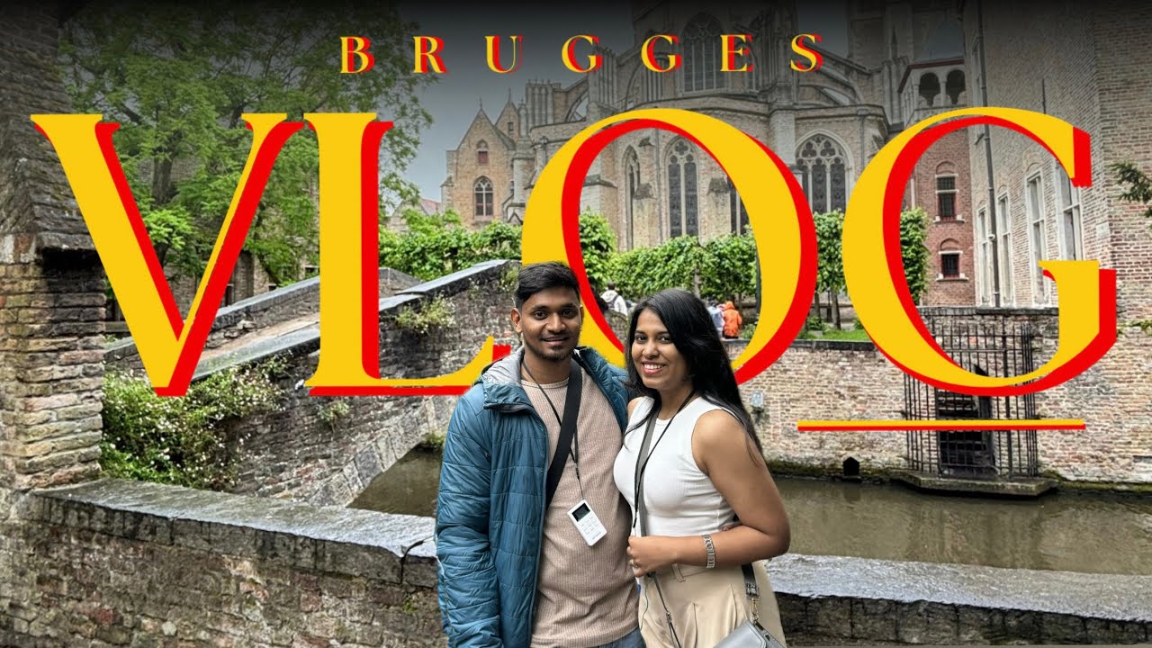 DAY TRIP TO BRUGGES 🇧🇪 PRINCE FELL SICK 😱😭 DO's and DONTs WHILE TRAVELLING #travel #couple #vlog