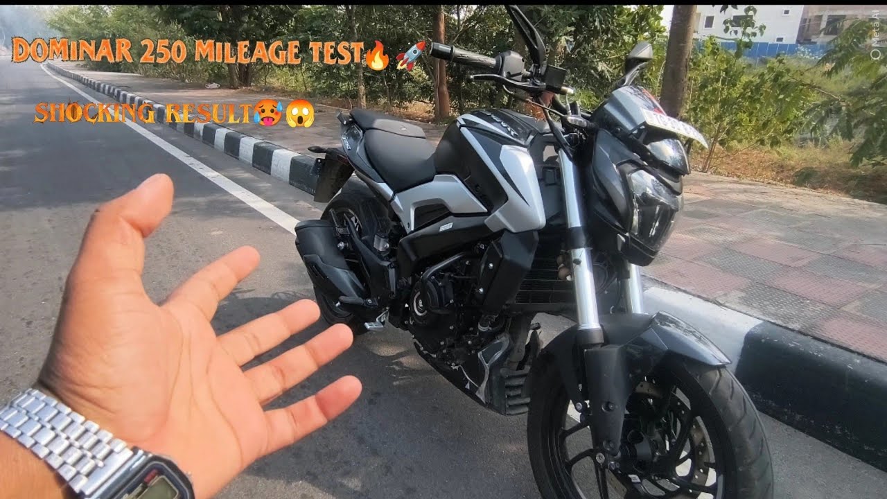 DOMINAR 250 MILEGE TEST🚀✨  Shocking result😱🥵 #bikercommunity #automobile #dominarbs6 #trending 