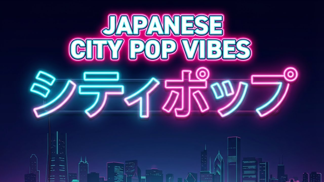 Japanese City Pop Live 80s 🌙 Late Night Tokyo