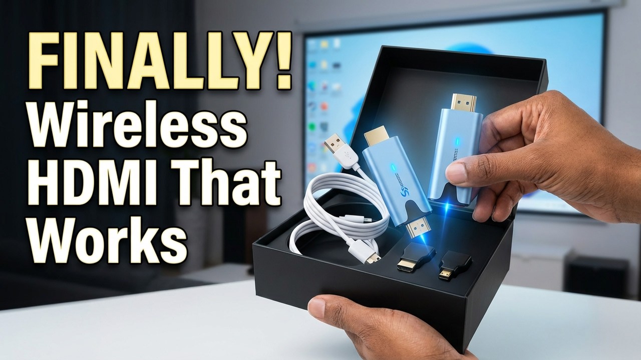 Cable-Free HDMI Finally Works (Hands-On Test)