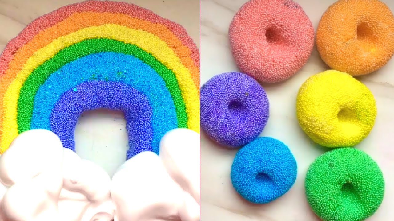 Crunchy Floam Slime - Satisfying Slime ASMR Videos