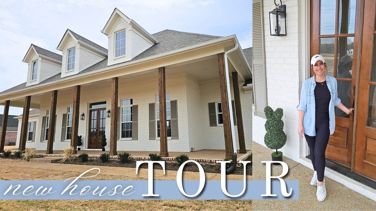 Gorgeous New Home Tour 2025 &bull; New Construction Home Build &bull; Our Dream House Build & Move-In Journey