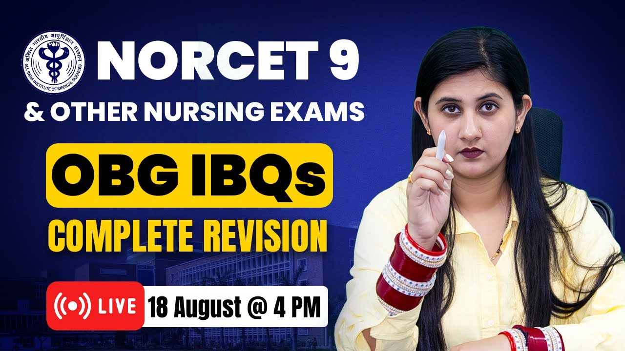 NORCET Image Based Questions | OBG Image Based MCQs | NORCET 9 & other Nursing Exams | NPrep