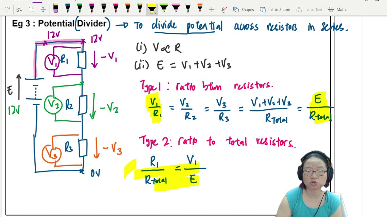 10.3a Potential Dividers and Ratios | AS DC Circuits | Cambridge A Level Physics