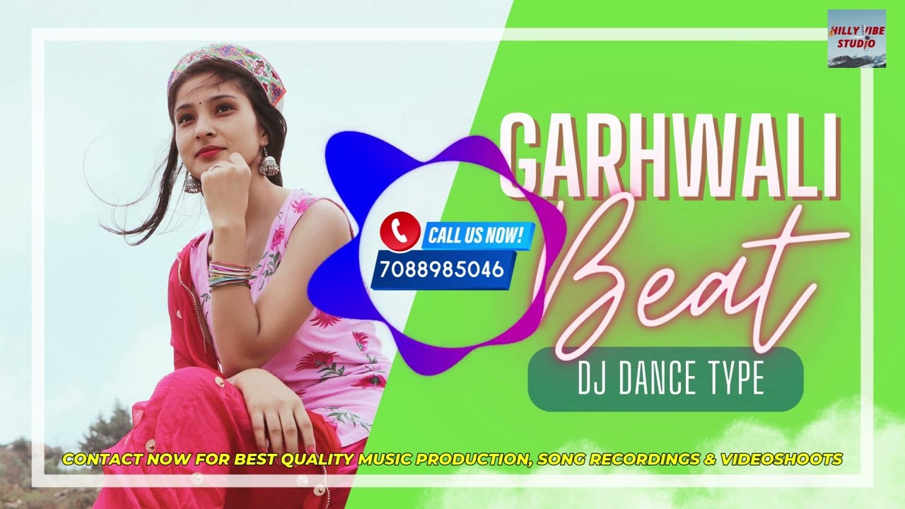 GARHWALI BEAT || DJ DANCE TYPE MUSIC || PAHADI RAP/SONG/FOLK BEAT || SONG & MUSIC PRODUCTION STUDIO