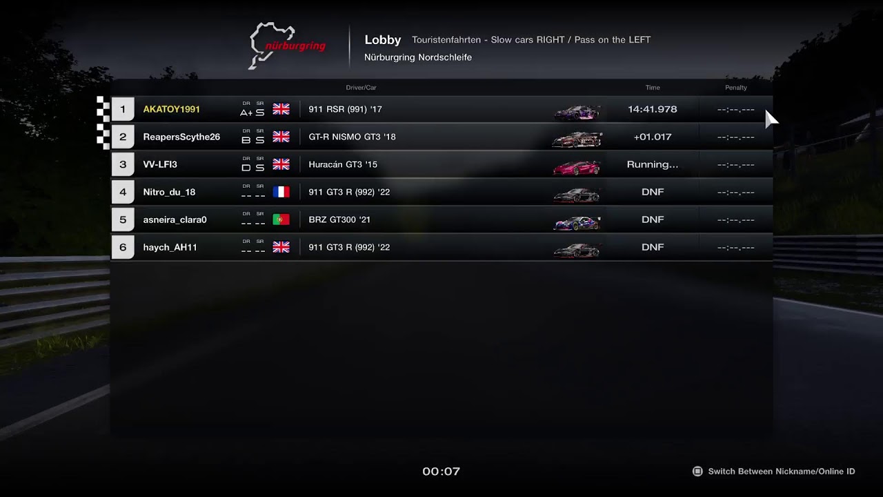 Gran Turismo 7 | Lobby Racing 🏁