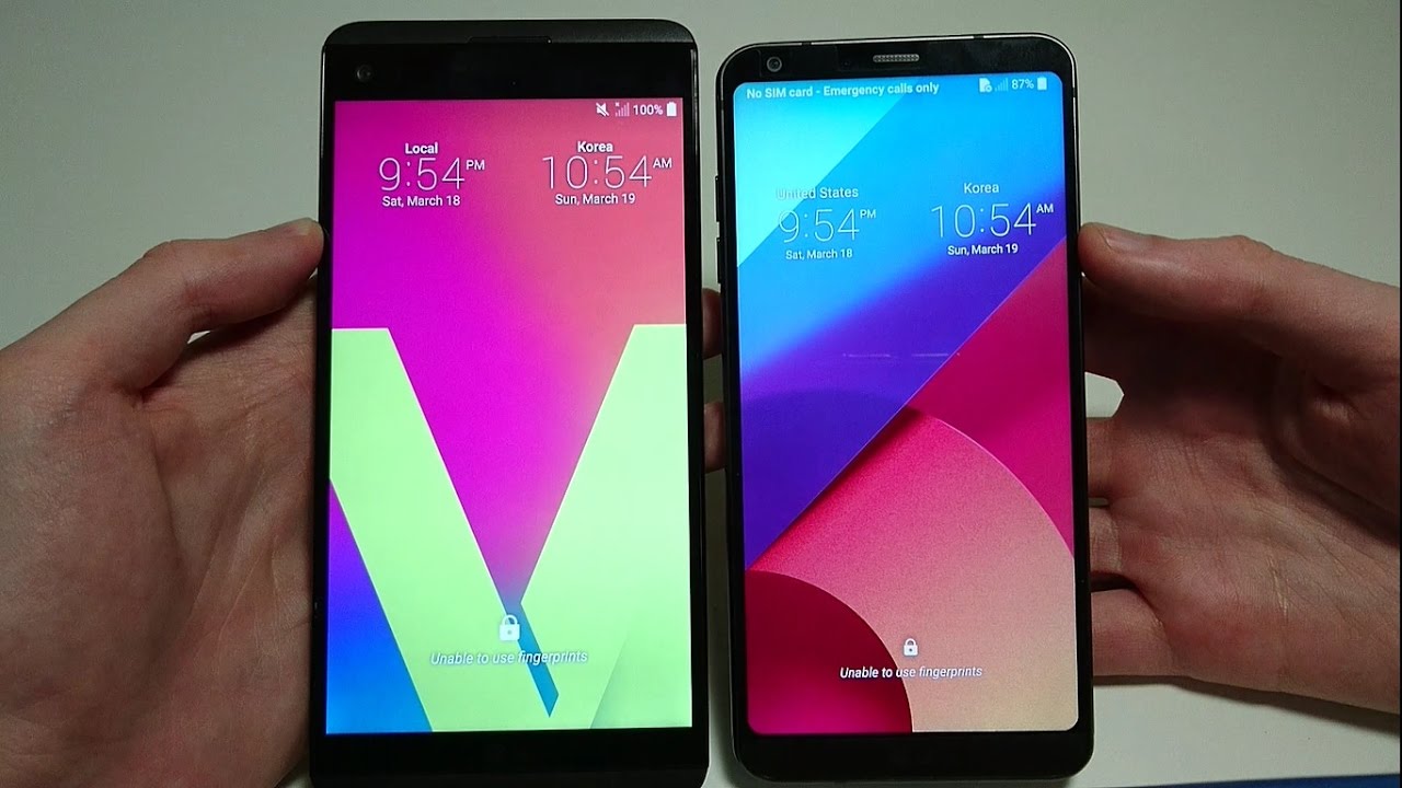 LG G6 vs LG V20 Speed Test, Multitasking, Benchmark