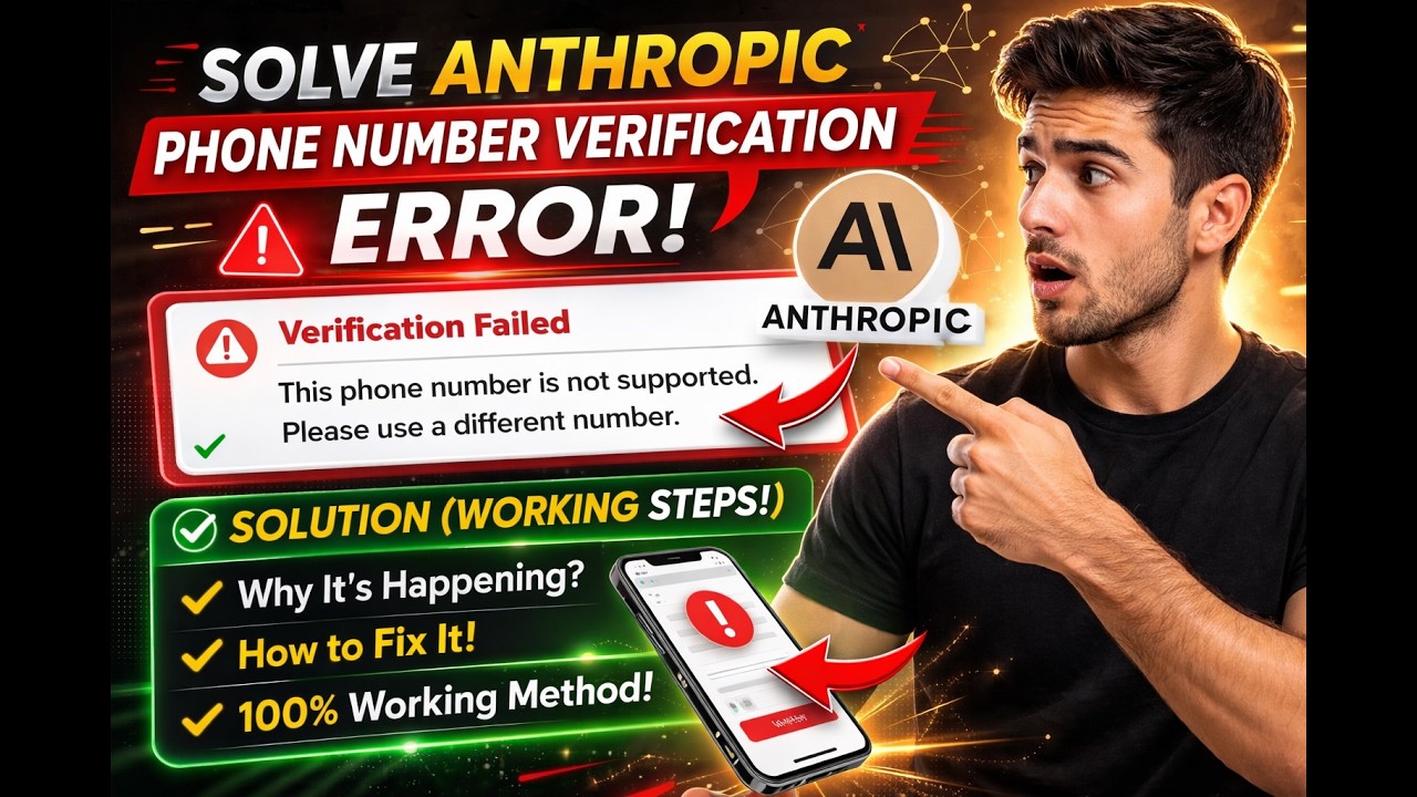 Solved! Claude AI: Unable to send verification code to this number. Bypass number verification !