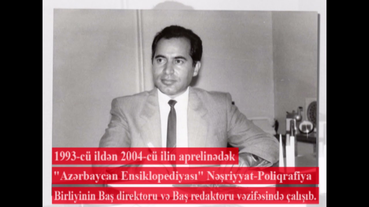 Professor İsmayıl &Ouml;mər oğlu Vəliyev