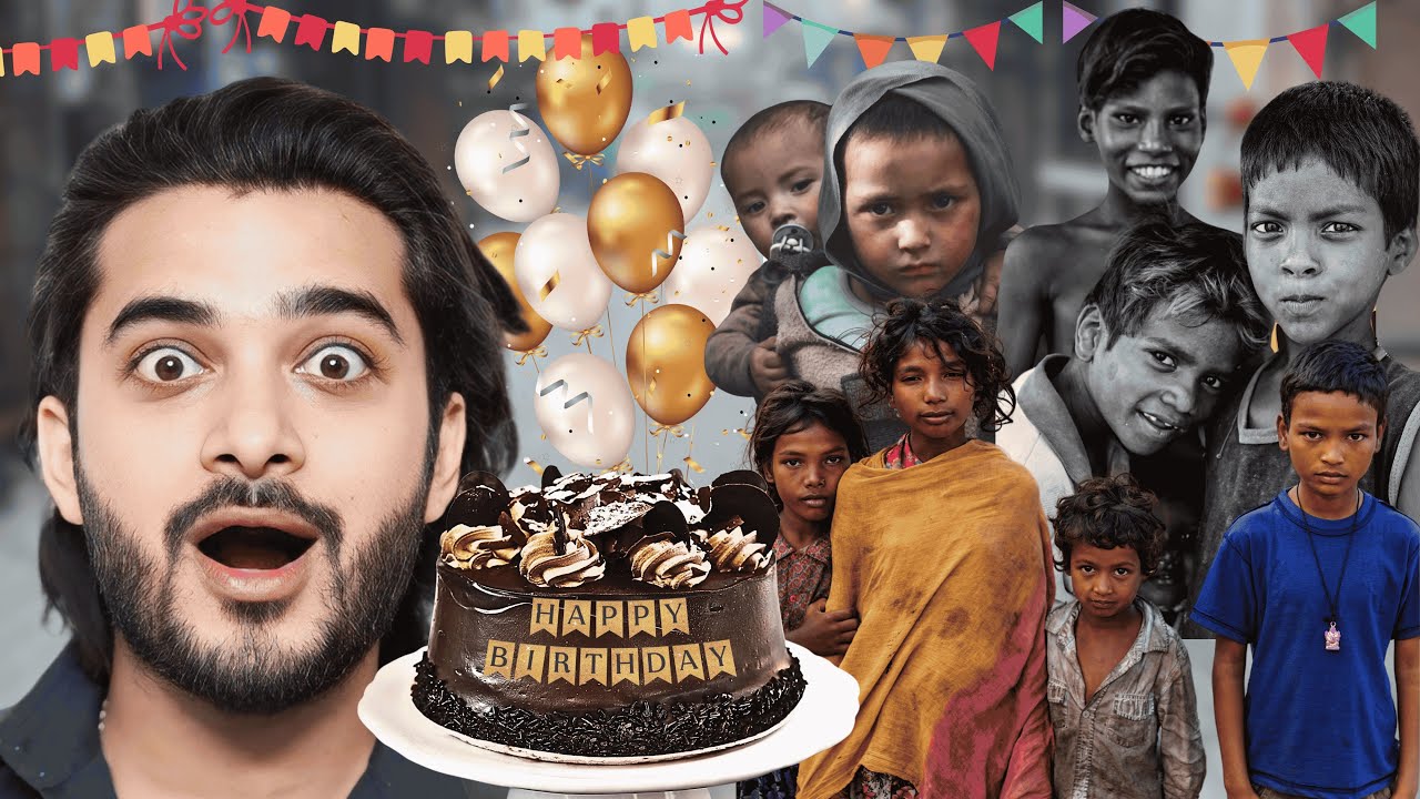 Celebrating Birthday with Homeless Kids🎉 