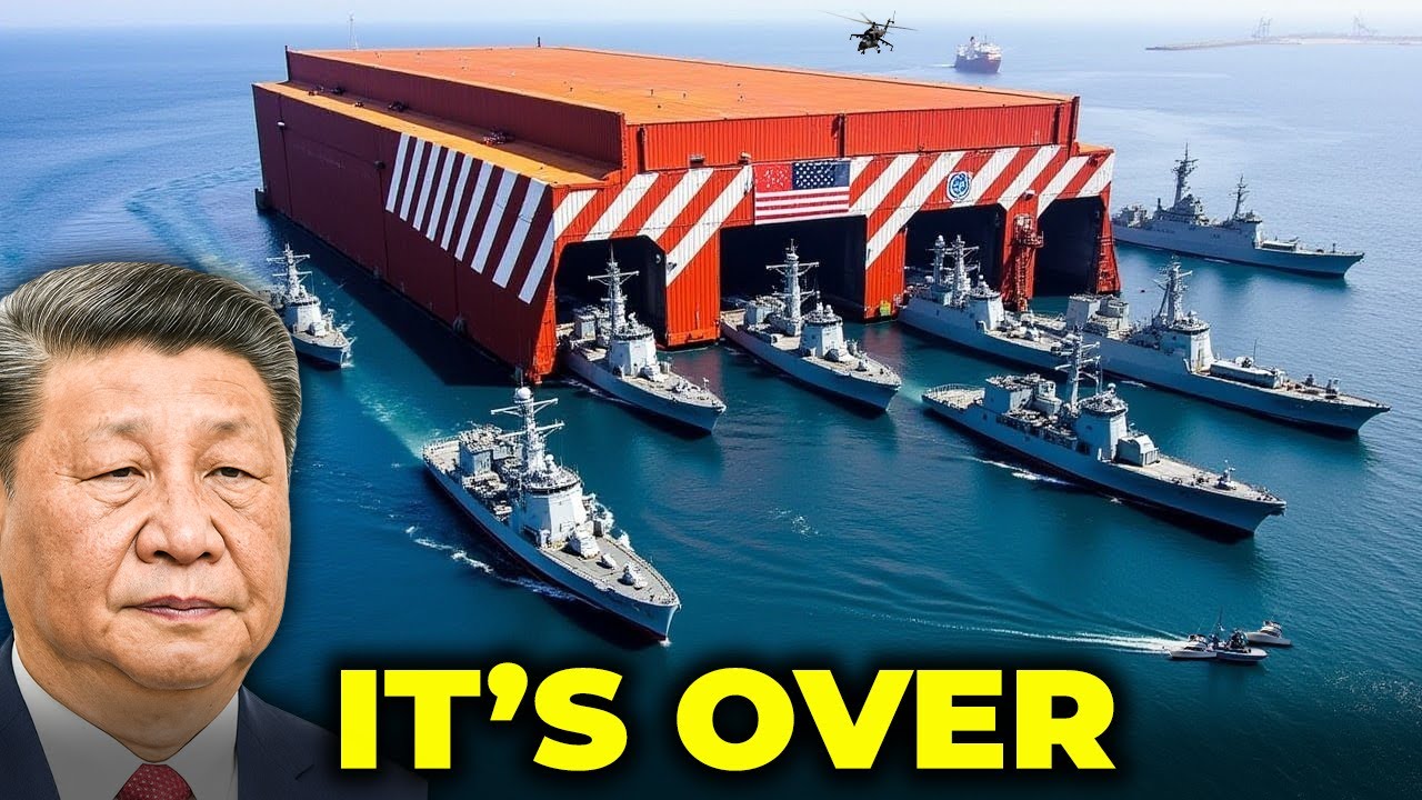 Port Alpha: The US Navy Secret Shipyard that SHOCKED China!