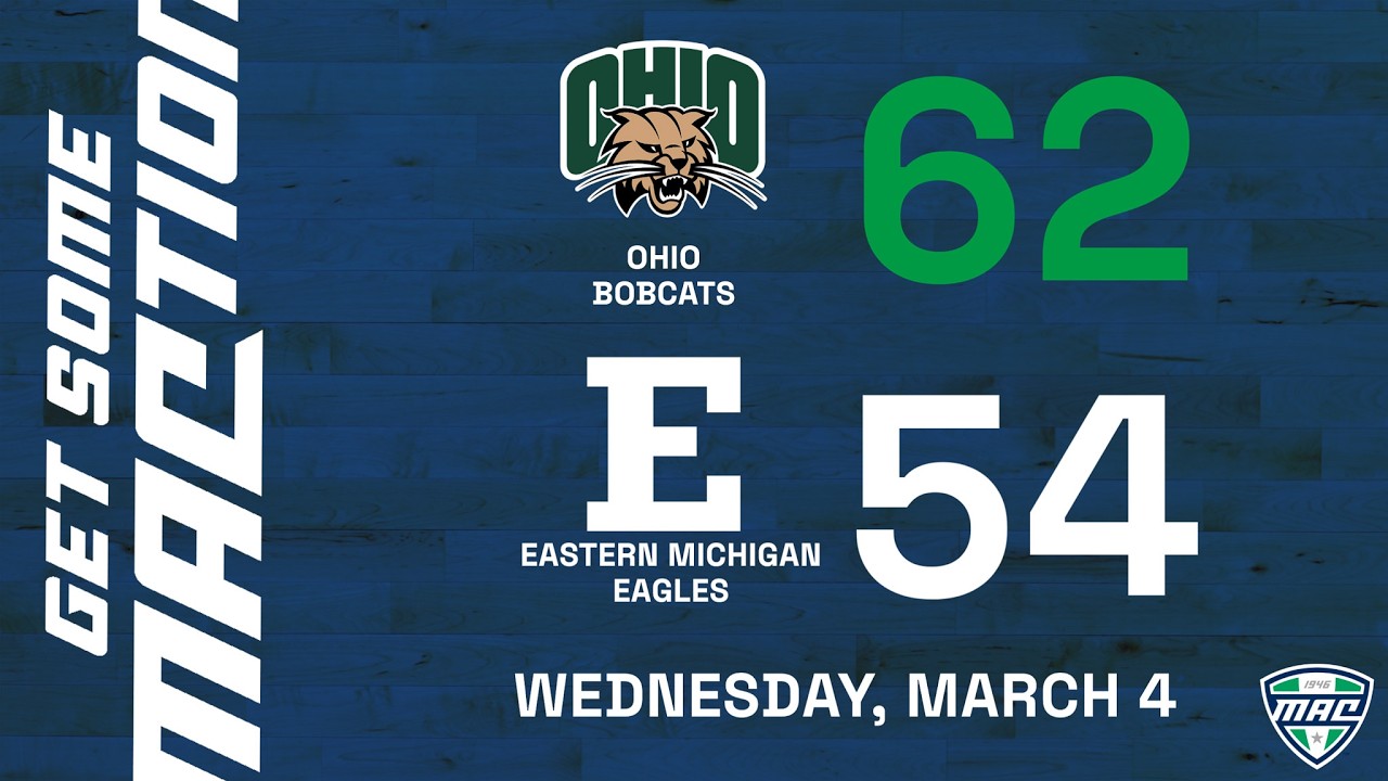 WBB Condensed Game: Ohio 62, Eastern Michigan 54