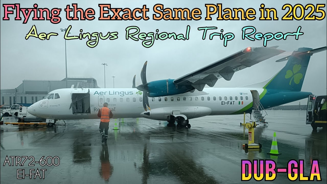 Trip Report ✈️ Flying Regional on Aer Lingus...again || Aer Lingus Regional || ATR72-600 (EI-FAT)