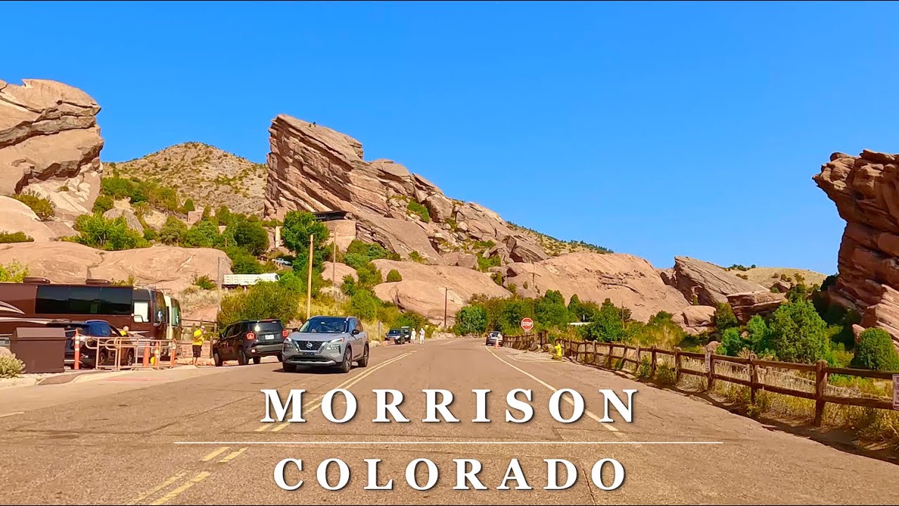 [4K] Colorado Mountain Drive - Morrison, Colorado - 4K Relaxing Scenic Mountain Drive Tour