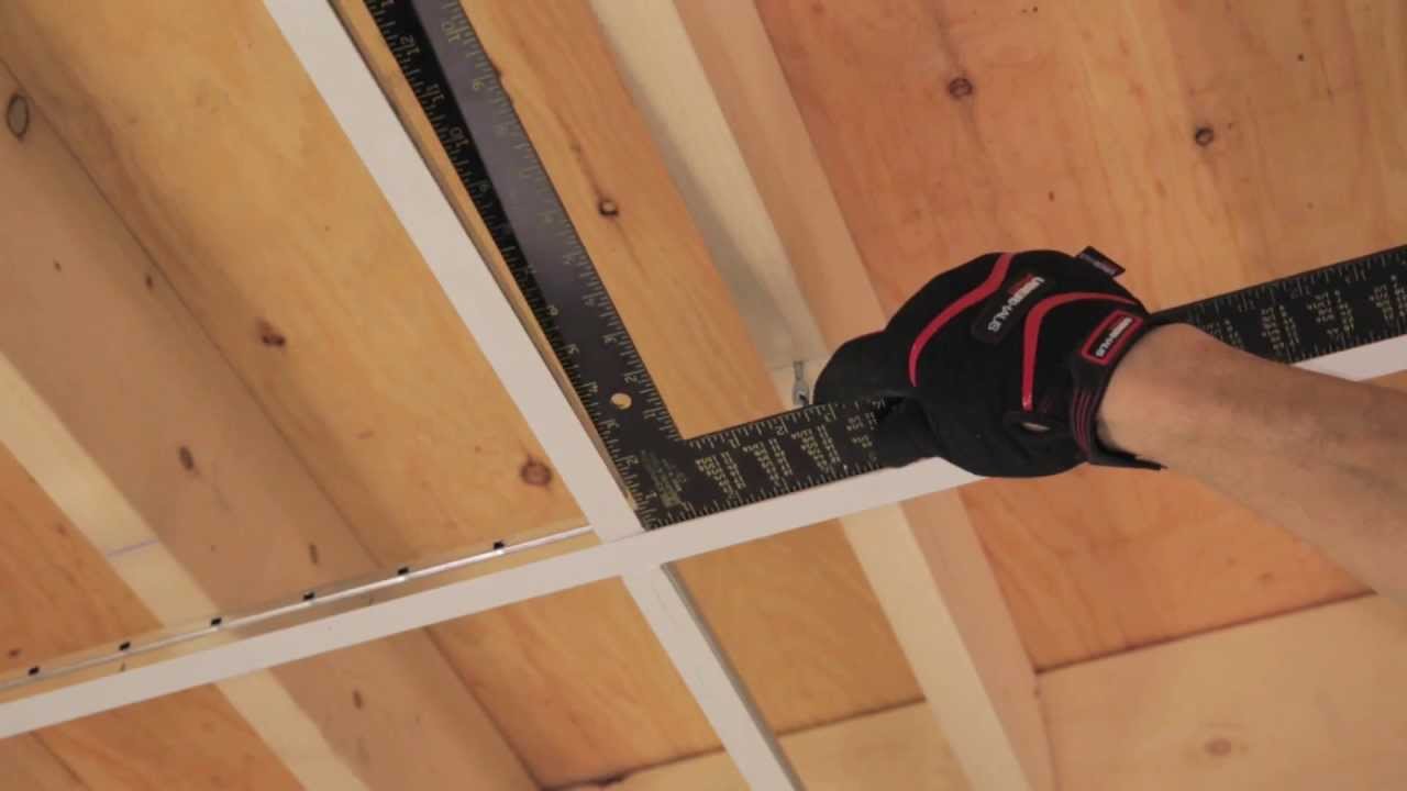 RONA - Comment poser un plafond suspendu