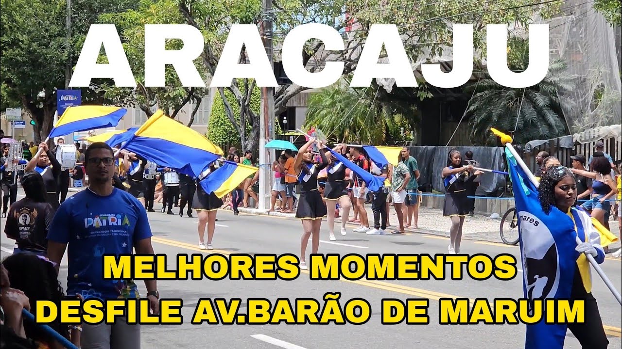 DESFILE CÍVICO ARACAJU 7 DE SETEMBRO 2025 