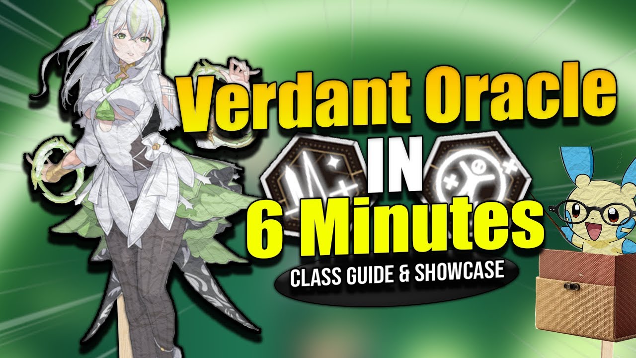 The Verdant Oracle Class in 6 Minutes (Skills, Rotations & Talents ) - Blue Protocol Star Resonance