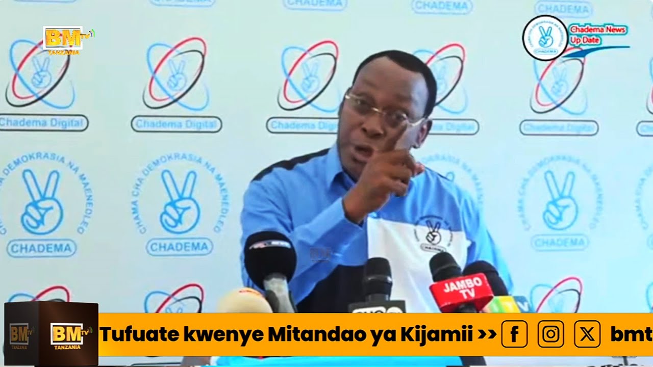 MBOWE AJILIPUA, Ataja Majina ya anaodai Watekaji na Namba zao za Simu 