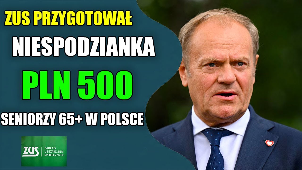 ZUS daje 500 zł seniorom 75+ w Polsce – wielu emerytów jeszcze o tym nie wie