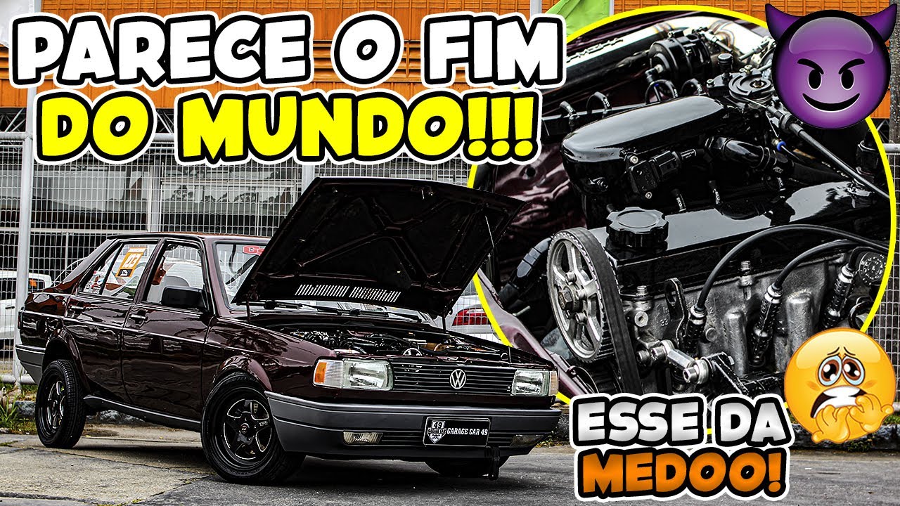 VOYAGE TURBO DE 360CV ACELERANDO NO MODO SOVIÉTICO