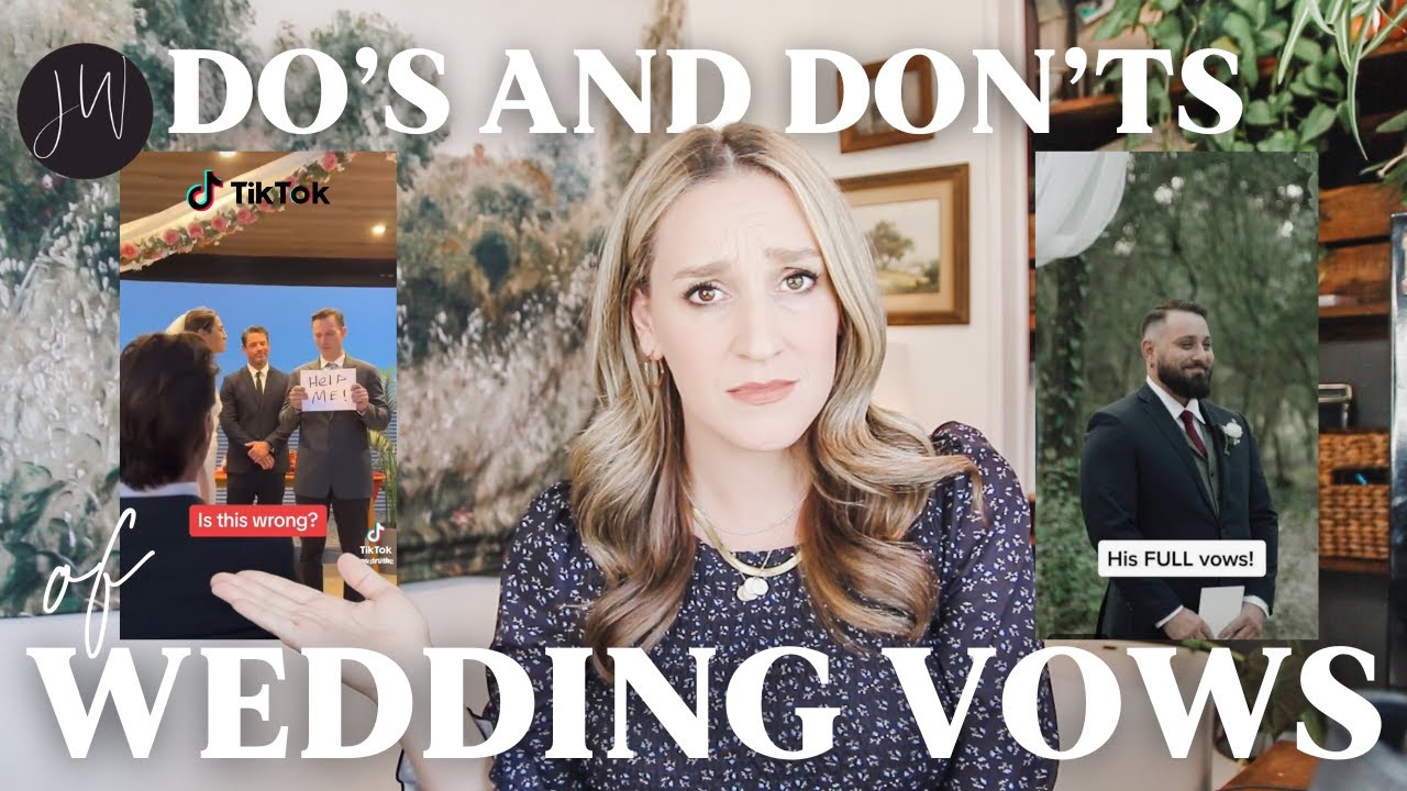 Going Viral for the WRONG Reasons | How to Write the PERFECT Vows