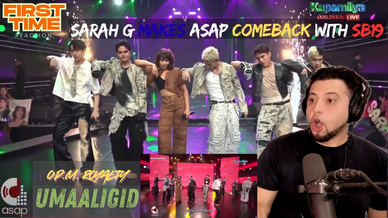 SB19 & Sarah G [Reaction] makes ASAP comeback for an explosive 