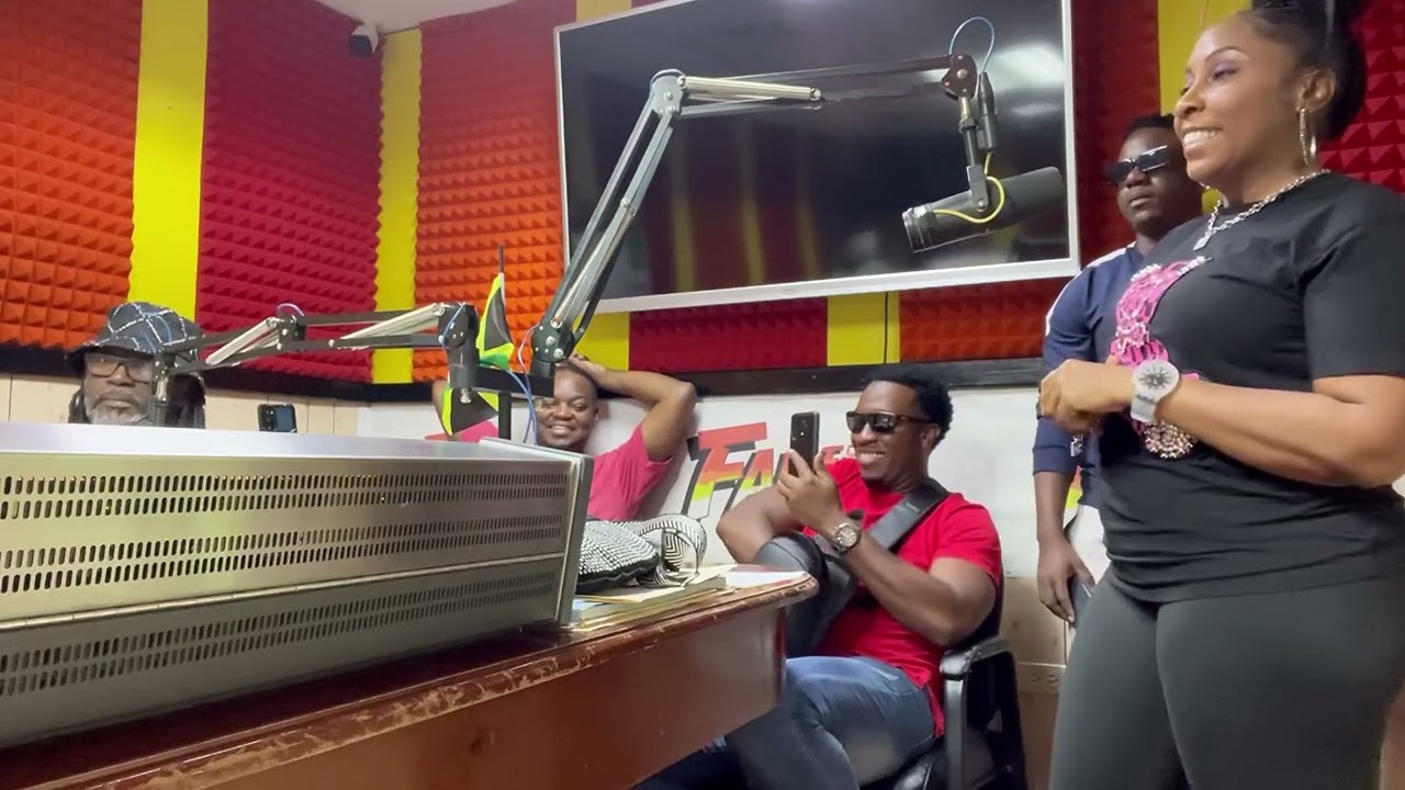 Latonya Style at ‘Full House Friday’ - RJR Fame FM - “Dancers Buss Songs too”