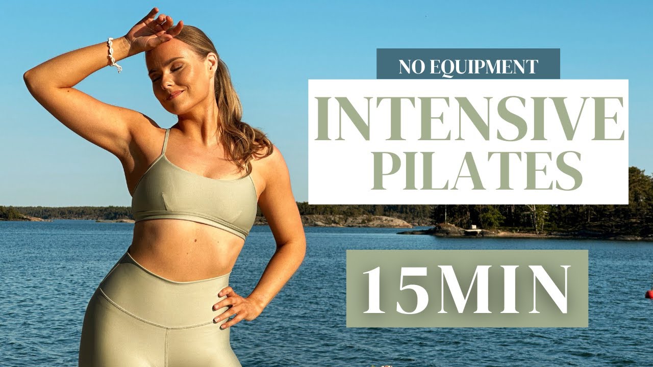 15 MIN INTENSIVE PILATES - Full Body, Floor Only, Slow Toning
