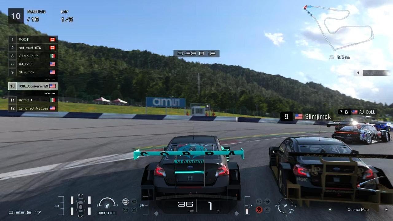 Guy spun me race b4 then hit me got snake bit lap 1