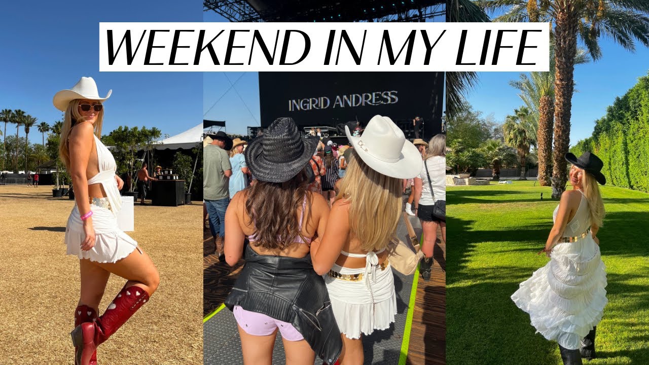 weekend in my life at STAGECOACH!!! being country girls for the weekend