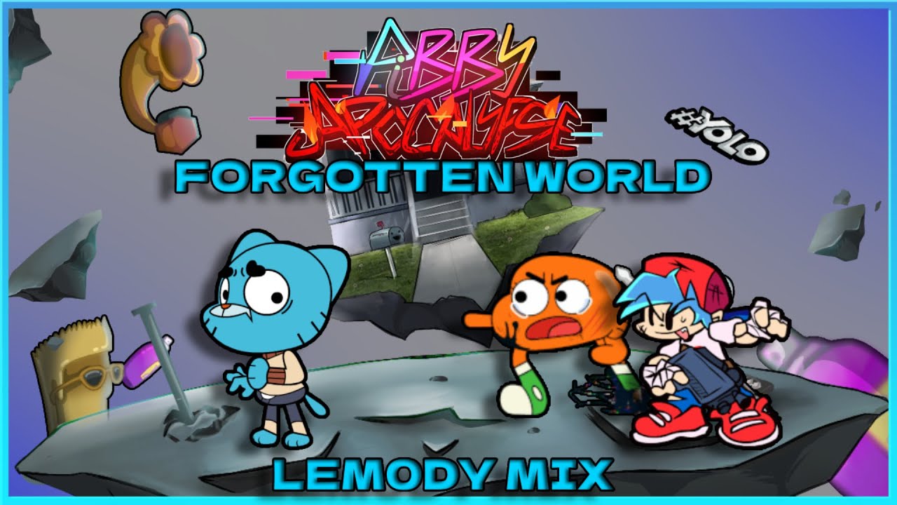 Forgotten World LEM0DY MIX (FNF Mod Beat at Blitz Demo) - Pibby Apocalypse