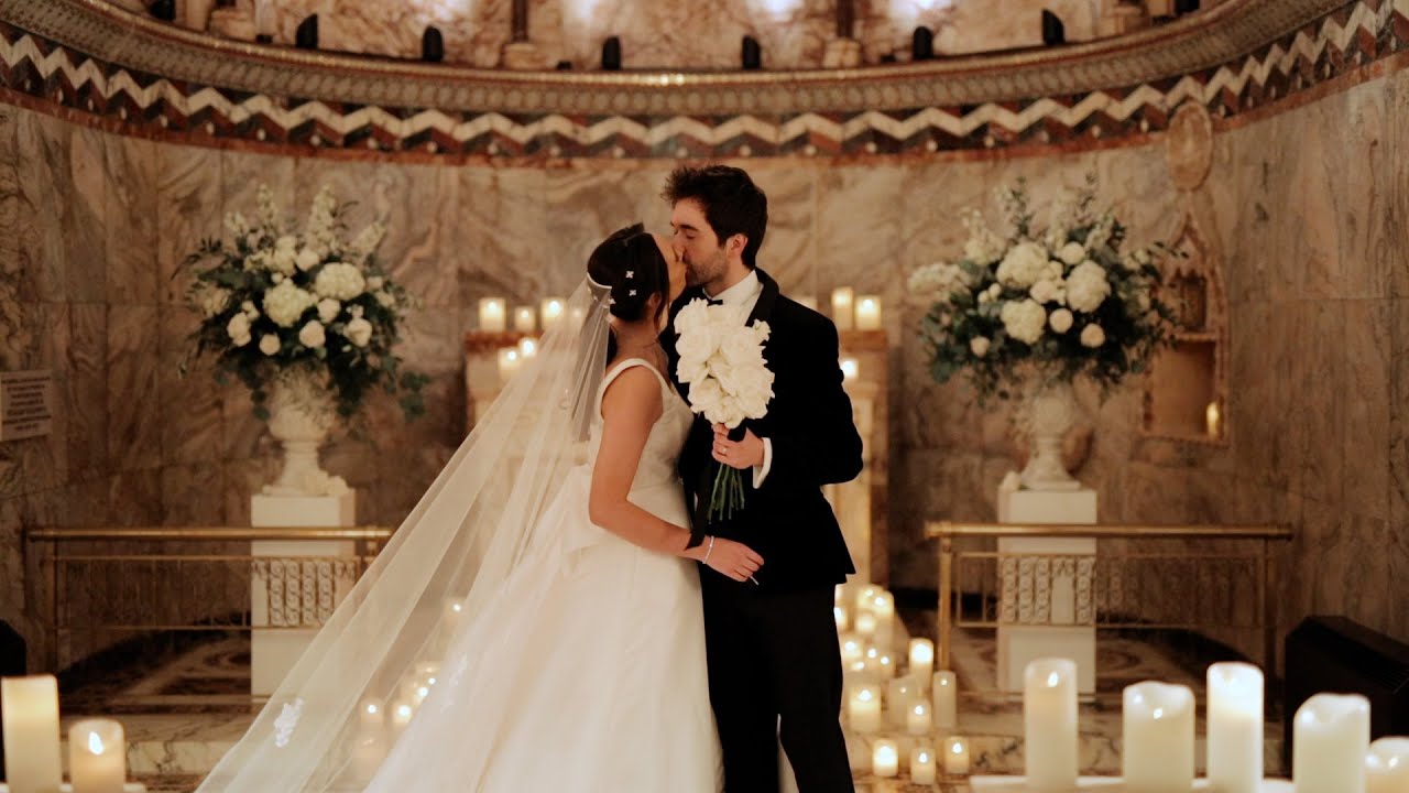 Fitzrovia Chapel & Kimpton Fitzroy Wedding Film // Emma & Julian // London, UK Wedding Videographer
