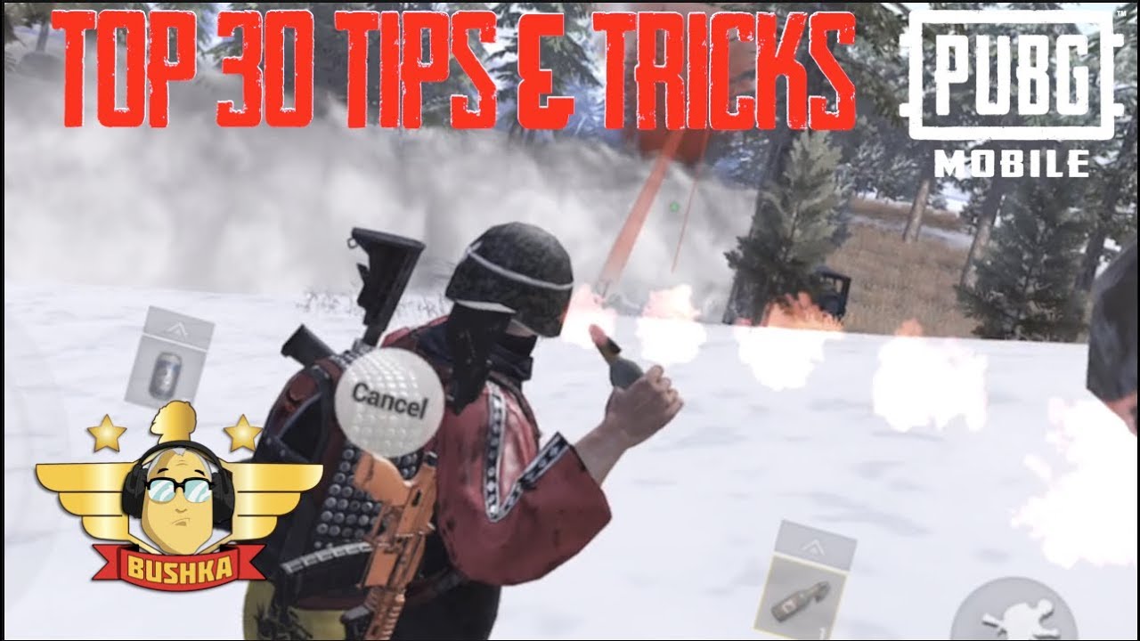Top 30 Tips & Tricks for Pubg Mobile The Bushka