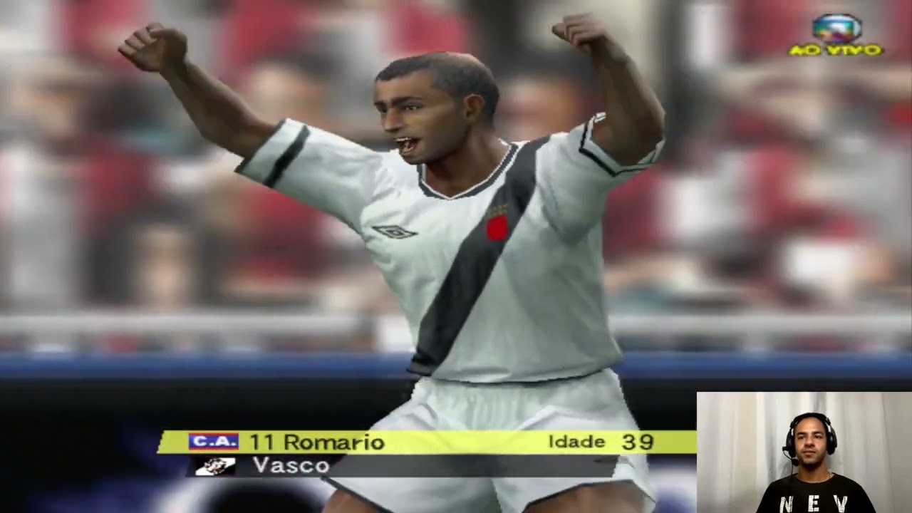 Brasileirão 2005 PS2 - O Melhor jogo de todos os tempos.