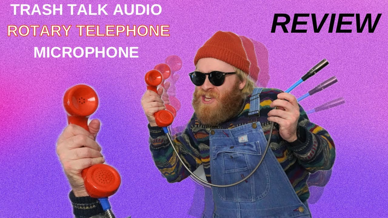 Get Lo-Fi Sound Recordings W/ Vintage Telephone Mics