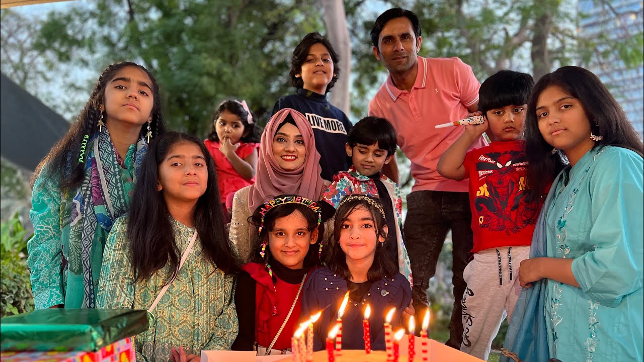 Marwah's Birthday Party  || Burj Khalifa Celebration 