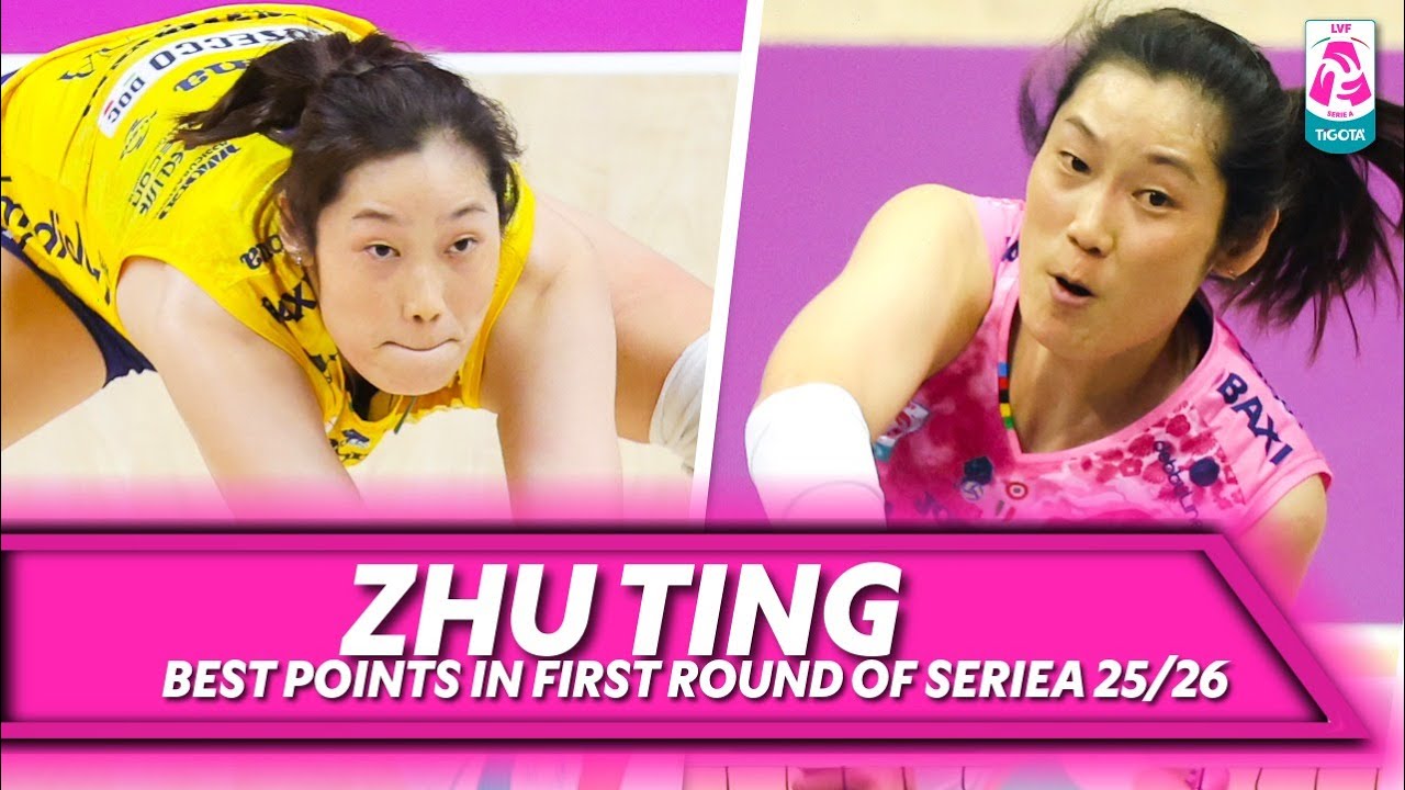 ZHU TING, Best points in First Round SerieA1 2025/26 | Best Performance | LVF 25/26